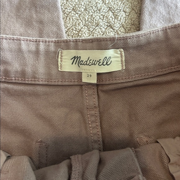 Madewell Slim Emmett Tapered Pant in Vintage Petal Size 29 - Picture 13 of 14